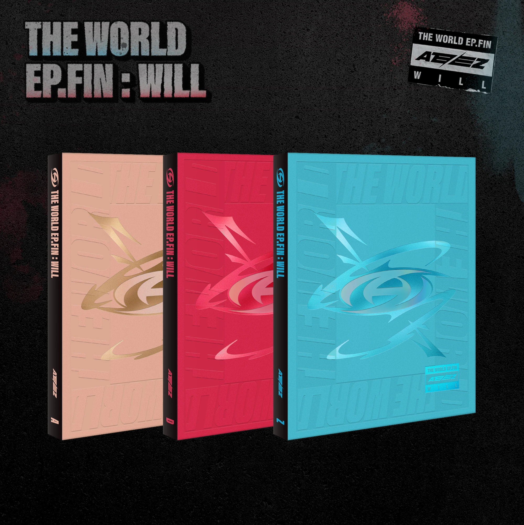 ATEEZ [THE WORLD EP.FIN : WILL] (3 Versions) | Makestar